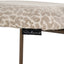 Counter stool Xenia beige leopard fire retardant (Set of 2)