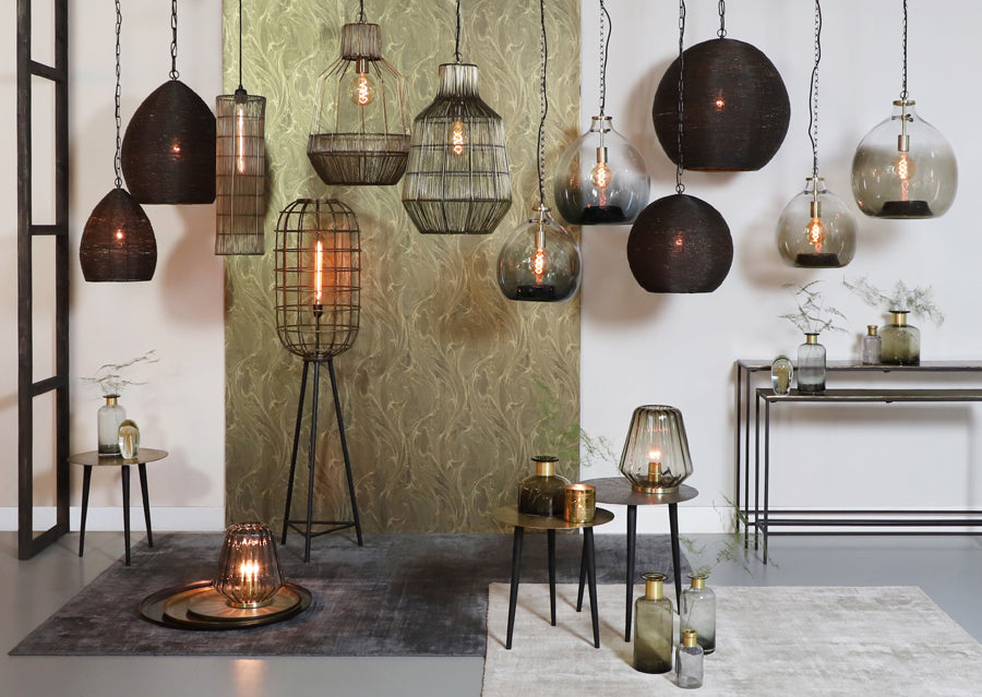 Console S/2 max 119x25x80,5 cm HARTSVILLE dark brown bronze