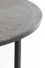Coffee table S/2 67,5x39,5+75x45 cm TALCA rw lead+ant lead