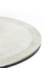 Coffee table S/2 67,5x39,5+75x45 cm TALCA raw nickel
