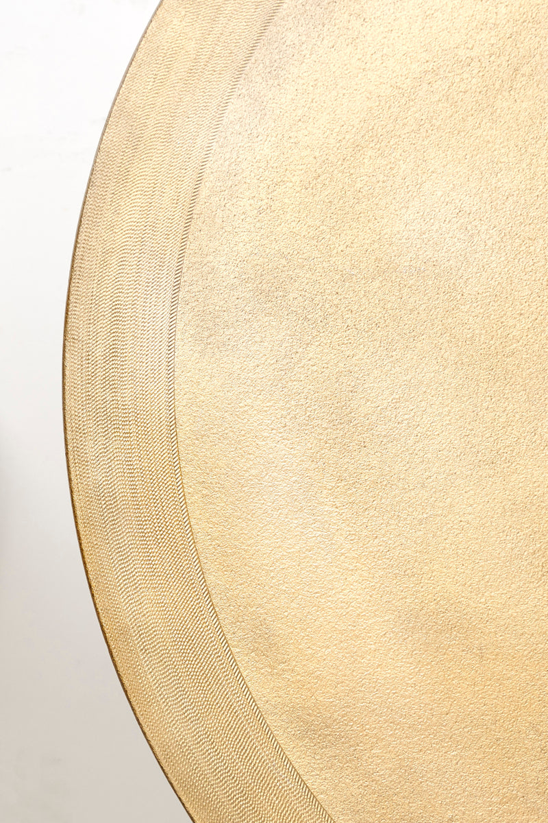 Coffee table S/2 65x39+75x45 cm TALCA light gold