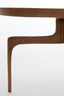 Coffee table S/2 64x39+75x44 cm PANO brown bronze