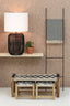 Ladder deco 40x2x180 cm SIEM black