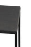 Console S/2 max 120x25x80 cm BOCA raw lead ant-matt black