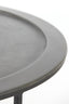 Coffee table S/2 60x38+78x42 cm TALCA lead antiq deep edge