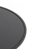 Coffee table S/2 65x39+75x44 cm DUARTE gls black-matt blck