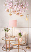 Coffee table S/2 65x39+75x44 cm DUARTE glass-gold