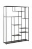 Cabinet open 110x25,5x150 cm TALARA antique black