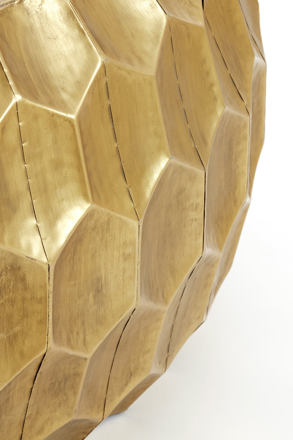 Coffee table 85x42 cm KALAN antique gold