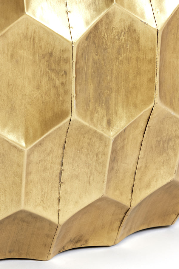 Coffee table 85x42 cm KALAN antique gold
