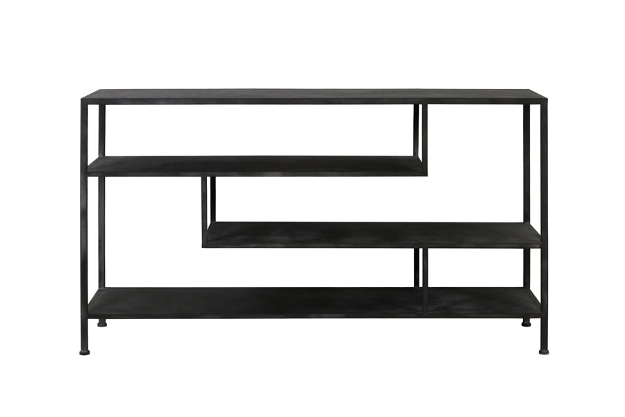 Console 140x35x80,5 cm YLAYA antique black