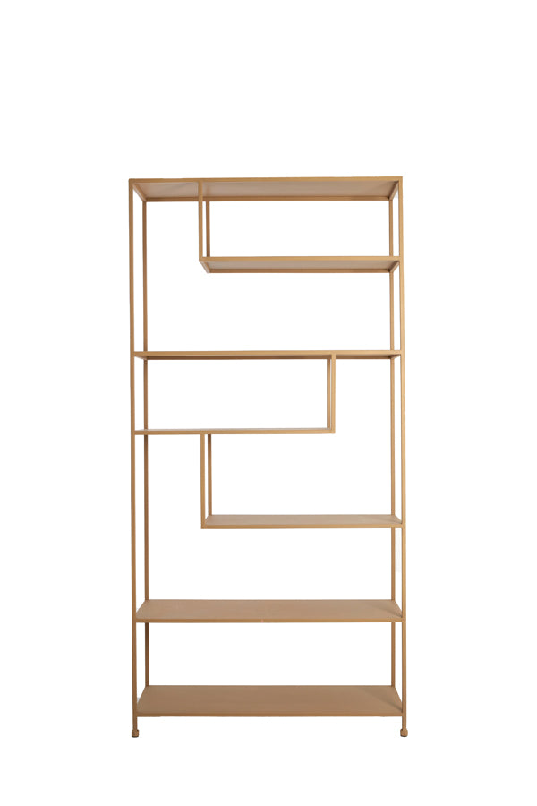 Cabinet open 100x35x203 cm YLAYA beige