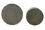 Coffee table S/2 61x37+76x41 cm RENGO texture ant bronze