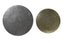 Coffee table S/2 61x37+76x41 cm RENGO texture black+ant br