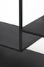 Cabinet open 101x36x200 cm YVANA matt black