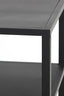 Cabinet open 101x36x200 cm YVANA matt black