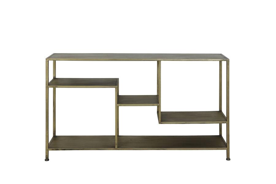 Console 141x37x81 cm YVANA antique gold