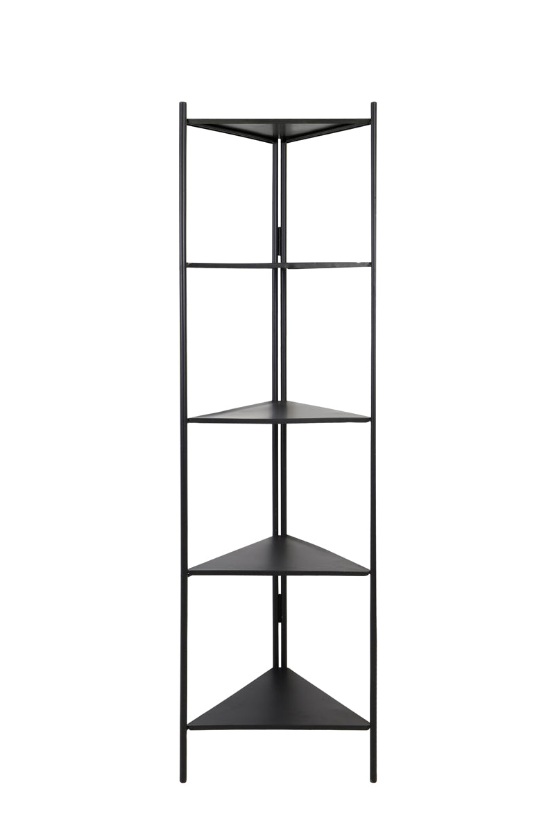 Cabinet open 59x59x200 cm DISPLAY black