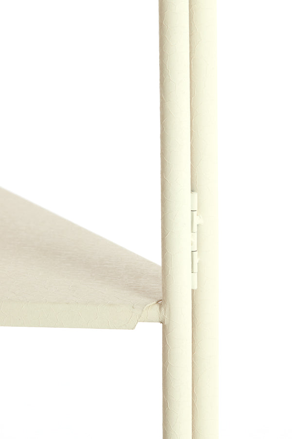 Cabinet open 59x59x200 cm DISPLAY cream