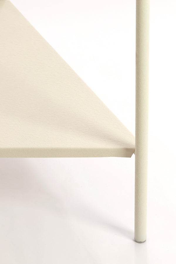 Cabinet open 59x59x200 cm DISPLAY cream