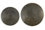 Coffee table S/2 62x41+76x46 cm TRELO antique bronze-black