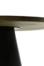 Coffee table 75x35 cm POPETA antique bronze-black