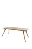 Dining table 200x100x76 cm QUENZA mango wood natural