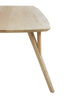 Dining table 200x100x76 cm QUENZA mango wood natural