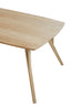 Dining table 200x100x76 cm QUENZA mango wood natural