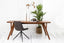 Dining table 200x100x76 cm QUENZA acacia wood brown