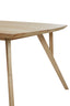 Dining table 220x100x76 cm QUENZA mango wood natural