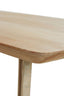 Dining table 220x100x76 cm QUENZA mango wood natural