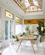 Dining table 220x100x76 cm QUENZA mango wood natural