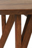 Dining table 220x100x76 cm QUENZA acacia wood brown