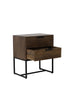 Cabinet 60x40x70 cm MEAVE wood matt dark brown