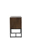 Cabinet 60x40x70 cm MEAVE wood matt dark brown