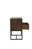 Cabinet 60x40x70 cm MEAVE wood matt dark brown