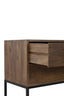 Console 120x40x80 cm MEAVE wood matt dark brown