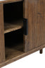 Cabinet 150x40x80 cm BITIKA wood dark brown