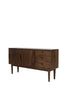 Cabinet 150x40x80 cm BITIKA wood dark brown