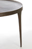 Coffee table S/2 64x39+75x44 cm TOBIAS dark brown