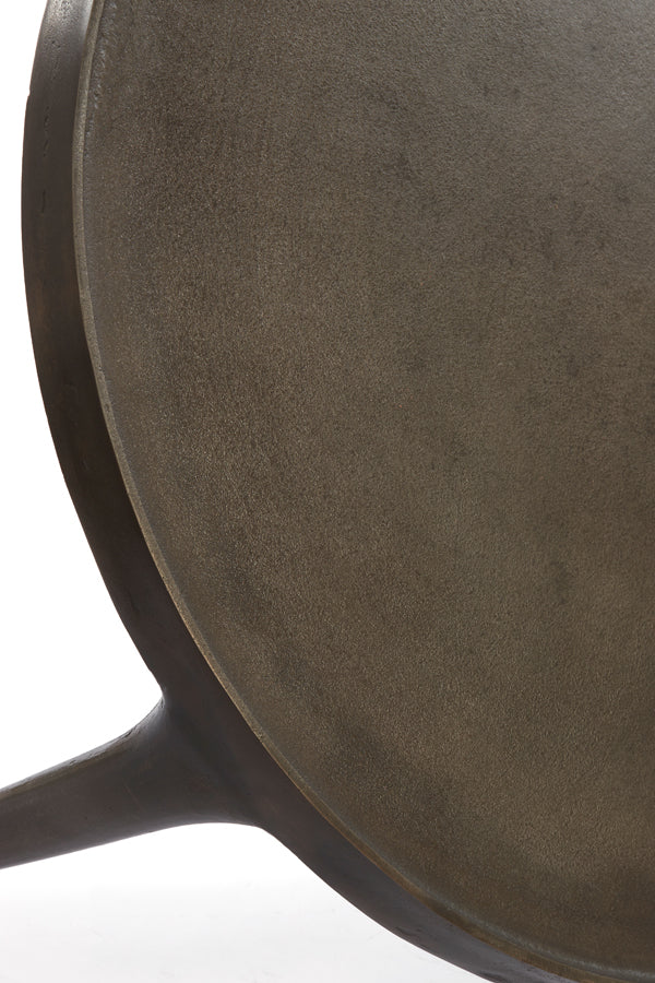 Coffee table S/2 64x39+75x44 cm TOBIAS dark brown