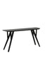 Console 160x44x82 cm QUENZA acacia wood matt black