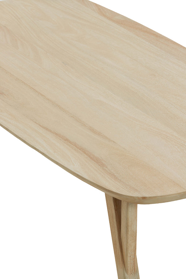 Coffee table 120x65x40 cm QUENZA mango wood natural