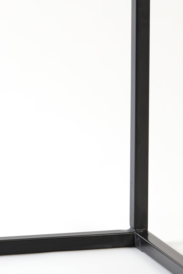 Console S/2 100x30x70+120x40x82 cm BRYSON wood brown-black