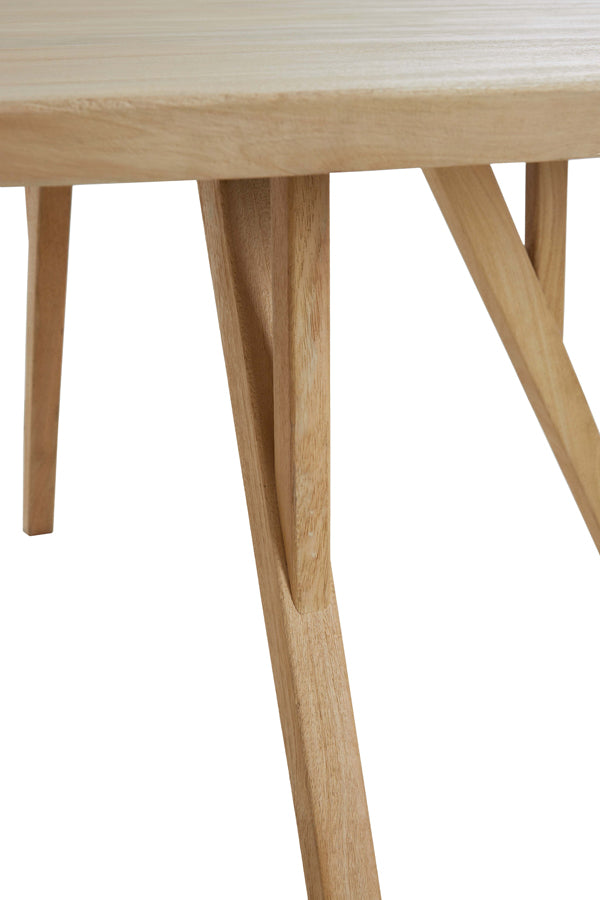 Dining table 120x76 cm QUENZA mango wood natural