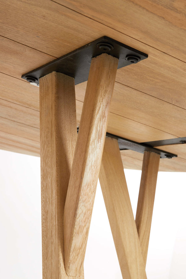 Dining table 120x76 cm QUENZA mango wood natural