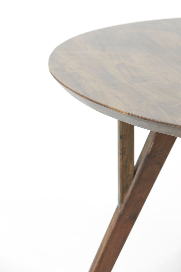 Dining table 120x76 cm QUENZA acacia wood brown