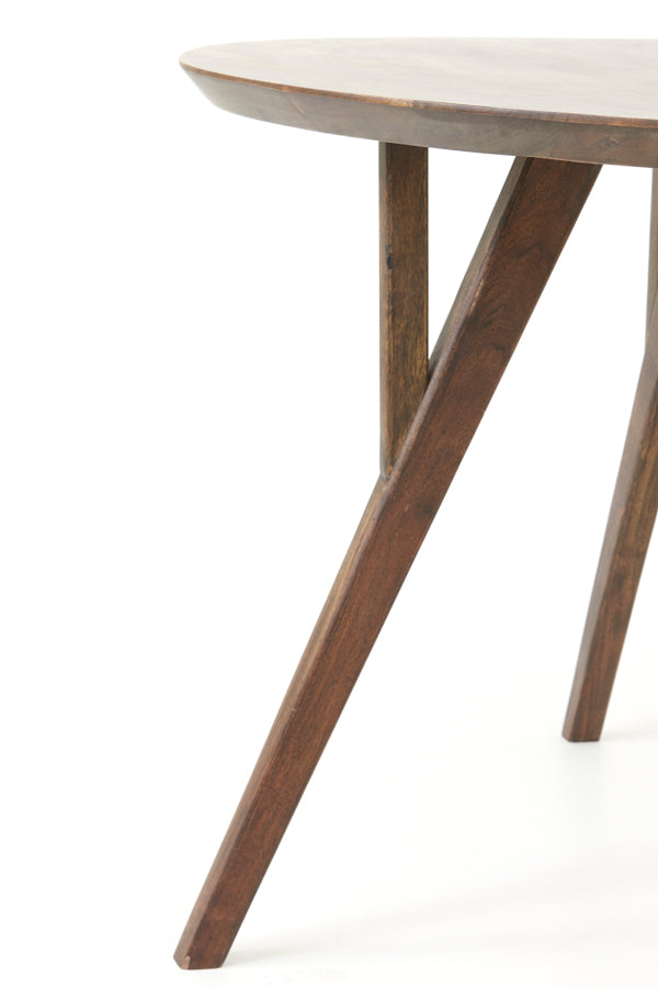 Dining table 120x76 cm QUENZA acacia wood brown