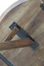 Dining table 120x76 cm QUENZA acacia wood brown